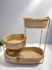 3 Katlı Örme Organizer