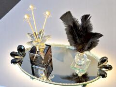 Kristal Taşlı Dekoratif Set