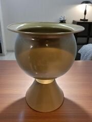 Metal Darbuka Saksı