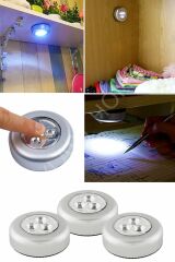 Kablosuz Spot Dokunmatik Lamba (3 Adet)