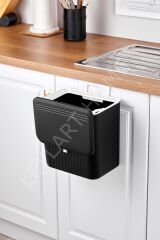 15 Lt Mutfak Tezgah Üstü Ve Dolap Askılı Çöp Kovası