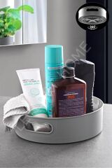 360 Derece Dönen Çok Amaçlı Organizer Gri