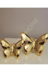 DEKORATİF İKİLİ KELEBEK BİBLO