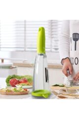 Meyve Sebze Soyacağı Kabuk Toplayıcı Hazneli Pratik Jülien Tombul Soyucu