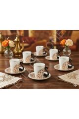 ZUCCI NEW BONE 6 KİŞİLİK FİNCAN TAKIMı